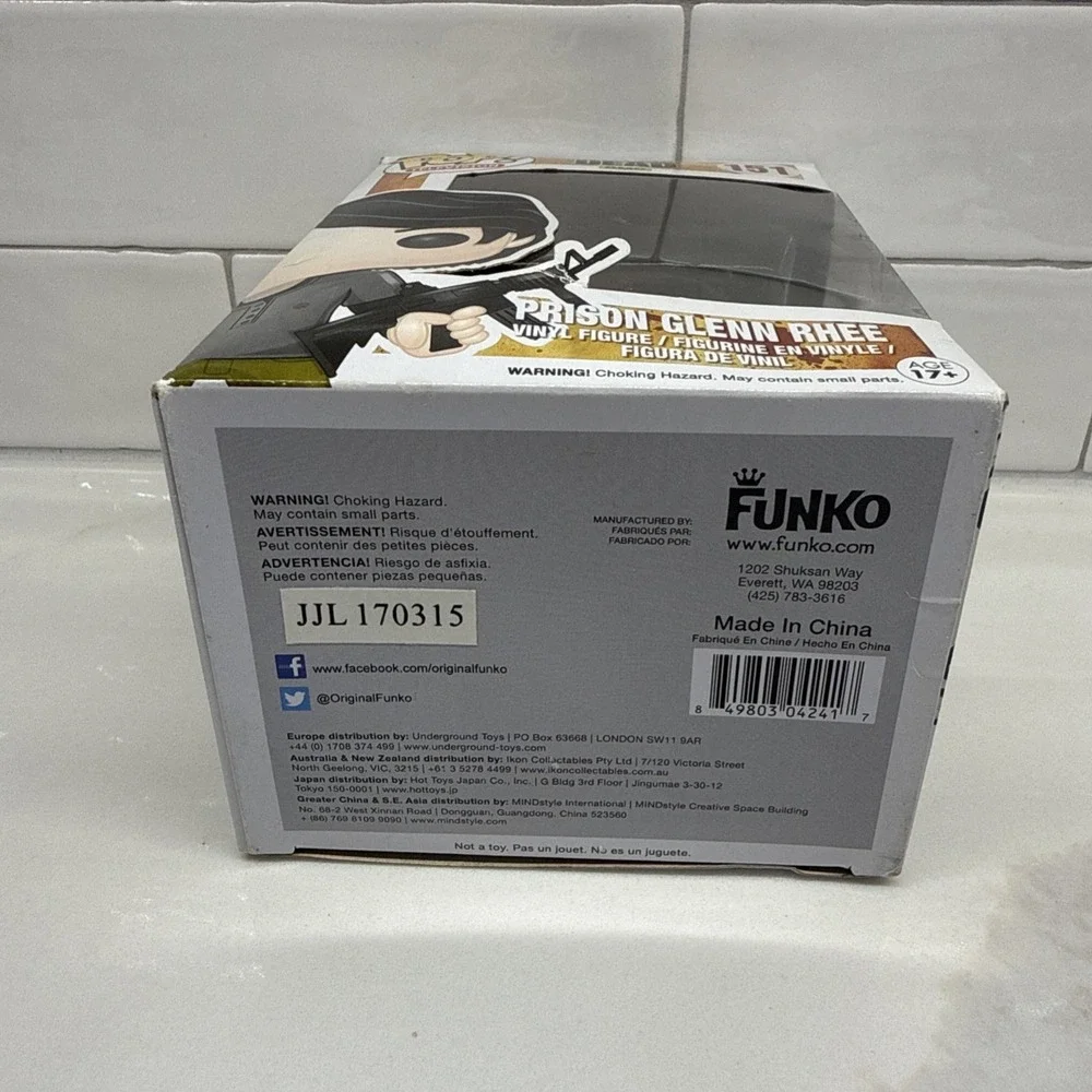 Funko Pop! Television The Walking Dead Prison Glenn Rhee #151 Vinyl Figure